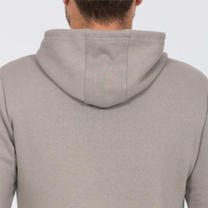Sweat à capuche en polaire pour homme, grande taille, vente en gros - Manches côtelées, ourlet avec cordon, sur mesure, différentes couleurs - Product Image 6