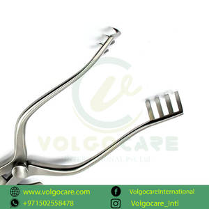 Retractor Weitlaner Manual de Acero Inoxidable de Alta Calidad al por Mayor, Puntas Afiladas de 13 cm, Gancho para Heridas 3x4 para Cirugía Médica, CE - Product Image 4