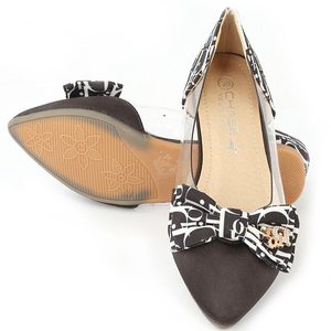 Chaussures à talons fantaisie Chase Value pour filles (M992-45) - Cuir artificiel noir - Product Image 2