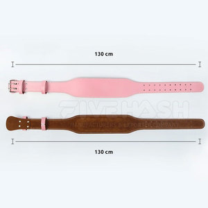 เข็มขัดยกน้ำหนักหนังคุณภาพสูงสำหรับออกกำลังกายและฟิตเนส - Product Image 5