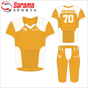 Uniforme de Football américain avec noms et nombres, d'équipe, uniforme de Football américaine dans différentes couleurs - Product Image 2