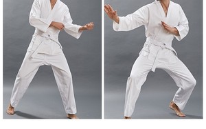 Uniforme de Karate 100% Algodón, Duradero, Transpirable, de Secado Rápido, Ligero, para Artes Marciales, para Adultos, con Opción de Colores Personalizables - Product Image 3