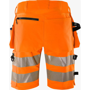 Ventas al por mayor Hi Vis Work Pantalones cortos de seguridad reflectantes para hombres en todos los colores Pantalones cortos de trabajo de seguridad Pantalones cortos de carga de seguridad de alta visibilidad - Product Image 6