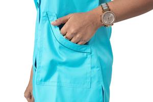 2025 LOGO personalizado moda mujer secado rápido Hospital Médico Tops Jogger pantalones trajes Dental Doctor Scrubs enfermera uniformes conjuntos - Product Image 4