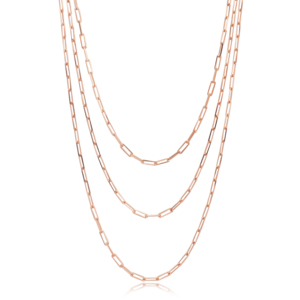 Collar de múltiples capas de cadena de eslabones, venta al por mayor, joyería de plata de ley 925 hecha a mano turca - Product Image 4