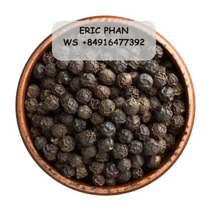 Proveedor de pimienta negra de Vietnam Mayorista de 500G/L 550G/L 600G/L Preguntas frecuentes Pimienta blanca limpia Pinhead Grado Especias y hierbas individuales ERIC