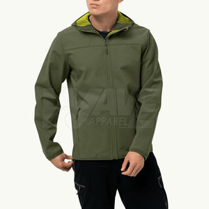 Chaqueta Cortavientos de Invierno para Hombre, Transpirable, de Alta Calidad, Estilo Urbano, Hecha en Pakistán, con Logotipo Frontal, Precio Bajo, Personalizable, de Nailon - Product Image 1