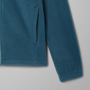 Sudadera con Diseño de Logotipo Personalizado, Mangas Largas y Cierre de Cremallera para Niños, Cuello Alto, Precio al por Mayor, Material Transpirable - Product Image 4