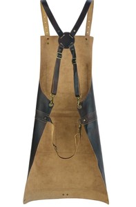 Apex <b>Leather</b> Canvas <b>Apron</b> Butcher <b>Apron</b> - Product Image 2