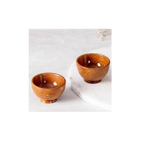 Wooden Ice Cream Bowl <b>Tableware</b> and Kitchenware Wood Ice Cream Bowl for Customized Sale Dessert Decorate - Product Image 4