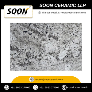 <b>Top</b> Grade Soon Ceramic Alaska White <b>Marble</b> Slab Polished Finish Modern Design for Hospital Office Hotel Applications - Product Image 2