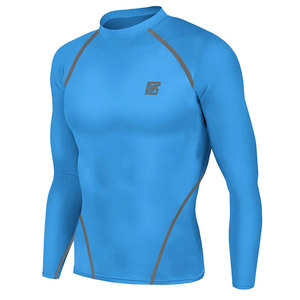 เสื้อคอมเพรสชั่นผู้ชาย ดีไซน์ล่าสุดจากผู้ผลิตปากีสถาน ผลิตจากผ้าสแปนเด็กซ์และโพลีเอสเตอร์ - Product Image 1