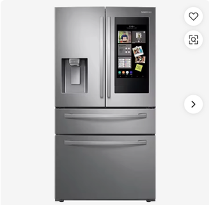 APPROVED SUPPLIER OF Fast Selling TOP QUALITY 28 Cu ft 4 <b>door</b> French <b>Door</b> Refrigerator With Touch <b>Screen</b> Stainless Steel - Product Image 1