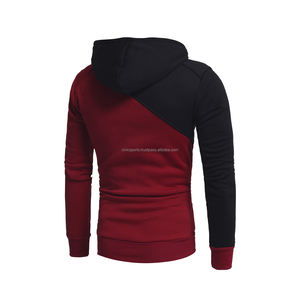 Sudadera atlética de talla grande para hombre, Sudadera con capucha ponderada de 500 Gsm, Sudadera con capucha de lana, sudadera en blanco - Product Image 4