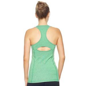 Respirant en gros Logo personnalisé haut de sport en coton col rond femmes débardeur - Product Image 5