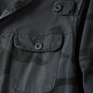 Chaqueta Utilitaria de Lona Ecológica Unisex para Invierno, con 4 Bolsillos Delanteros, Resistente al Viento, Transpirable y Personalizable, Estilo Urbano - Product Image 6