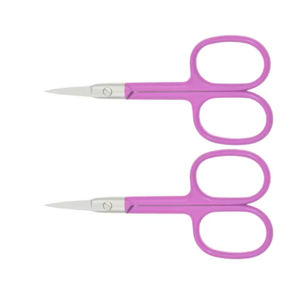 Tijeras de Uñas de Acero Inoxidable con Hoja Curva de Primera Calidad, Punta Afilada para un Corte Preciso de Cutículas y Uñas, Ligeras - Product Image 3