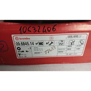 Paire de disques de frein avant MERCEDES CLK Cabrio W208 (97>03) 09.6845.14 Essence - - Product Image 4