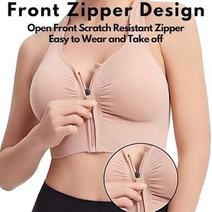Soutien-gorge de sport palangre en coton de meilleure qualité, taille XL, personnalisable, taille plus avec soutien modéré, prix compétitif - Product Image 2