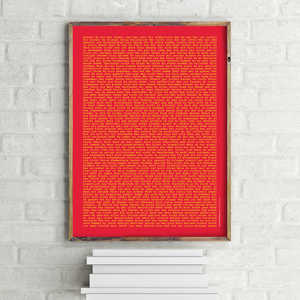 Póster moderno con citas sobre crianza de hijos alemanas para decoración de pared - Product Image 3