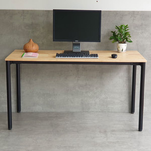 Interlocking Assembly Rubber Wood 140x60cm <b>Computer</b> <b>Desk</b> for OMA II Series HBOM203 - Product Image 3