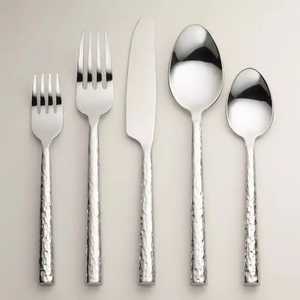 Elegant Handmade Metal Cutlery <b>Set</b> Customized Design <b>for</b> Weddings and Catering Direct From India Supplier & Exporter - Product Image 1