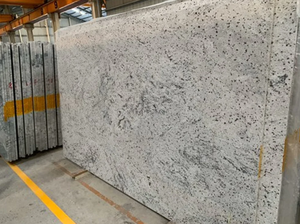 Dalles de granit blanc impérial pour comptoirs de cuisine de salle de bain carreaux de sol polis taille des bordures blocs muraux - Product Image 3