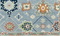 Tapis Jacquard Rayé Rétro Moderne en Laine/Soie pour Salon et Chambre, Doux, Confortable, Antidérapant, Lavable en Machine, Adapté aux Animaux Domestiques, Extra Large
