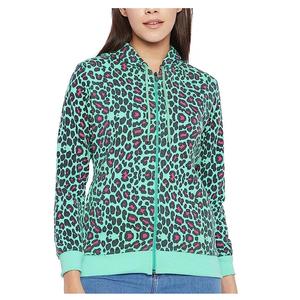 Ropa de talla grande para mujer, sudaderas con cremallera informales de gran tamaño, nueva sublimación - Product Image 1