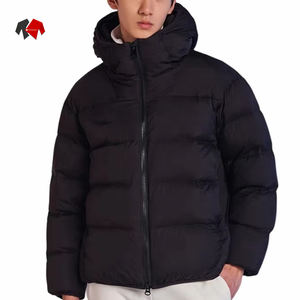 Veste matelassée imperméable pour hommes avec logo personnalisé Tissu léger généralement en coton polaire Vêtements d'extérieur confortables et décontractés pour plus de chaleur - Product Image 6