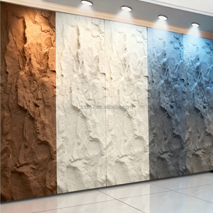 Panel de Pared Exterior Impermeable de <span class=keywords><strong>Piedra</strong></span> de Cuarzo Artificial de PU <span class=keywords><strong>para</strong></span> Villa Moderna con Diseño de Modelo 3D - Product Image 2