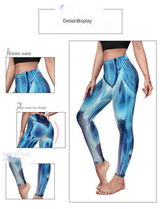 Custom Printed <b>Women's</b> Plus Size Buttery Soft Breathable <b>Leggings</b> High Yoga Waist <b>Compression</b> Tight Pants Pattern Made - Product Image 4
