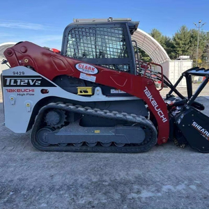 รถตักล้อยาง Takeuchi ใหม่และมือสอง รุ่น TL6R TL12R2 TL10V2 TL8R2 TL12V2 รถตักหลังขุด ได้รับการรับรองมาตรฐาน EPA และ CE พร้อมมอเตอร์กระบอกสูบ - Product Image 1