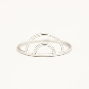 Customizable 925 Solid Sterling <b>Silver</b> <b>Band</b> Unique Minimalist Design Pearl Diamond Women Girls' <b>Wedding</b> Party Anniversary - Product Image 1