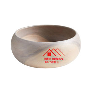 ชามไม้สำหรับตกแต่งงานปาร์ตี้และงานแต่งงานชามไม้พร้อมฝาปิดดีไซน์ล่าสุด - Product Image 4