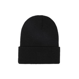 Gorro de Punto de Invierno para Exteriores, de un Solo Punto, Color Sólido, con Logotipo Personalizado, Gorro de Punto Informal, Gorro de Punto Cálido - Product Image 4