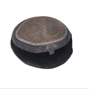 Miraje Model Taz BD Indian Remy Human <b>Hair</b> Toupee Wig with 100% Density Natural Loose Deep Wave & <b>Body</b> Wave Lace PU Base - Product Image 2