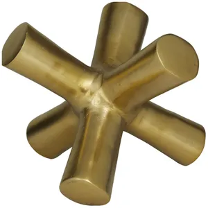 Escultura de Tigre Metálica Hecha a Mano, Escultura Decorativa para el Hogar, Escultura Moderna Pulida, Mayorista - Product Image 1