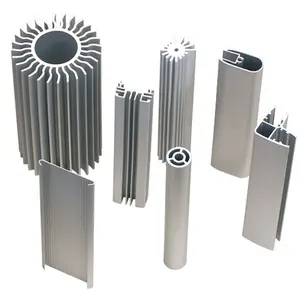 6063 6061 t5 t6 fornitura di alluminio personalizzato di estrusione di alluminio industriale profilo di lavorazione di estrusione profili in alluminio estruso