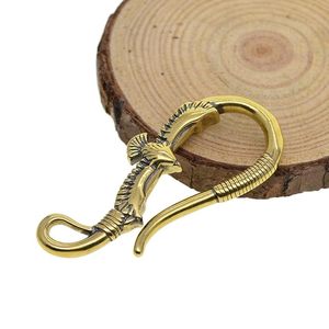 Porte-clés en métal en laiton utilisé pour le porte-clés de vélo/voiture fabriqué à la main à partir de pure vente chaude de haute qualité dans la Mini boussole - Product Image 4