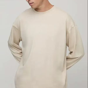 Sudadera con Capucha de Manga Larga, Diseños Personalizados Bordados en 3D, 2025, Talla Grande, Transpirable, para Hombre, Invierno, Estampada, 100% Algodón de Punto - Product Image 1