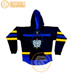 Sigma Gamma Rho personnalisé sweat à capuche brodé en molleton de coton sororité pull de haute qualité vêtements grecs sweats à capuche courts pour femmes - Product Image 6