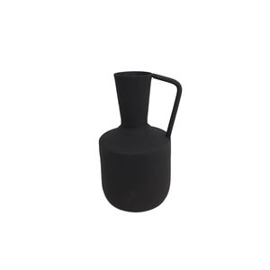 Vase à fleurs en métal de conception classique couleur pêche pour la maison et le mariage Vase à fleurs décoratif de table en vrac fait à la main - Product Image 6