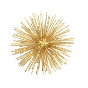 Bolas Decorativas de Metal Dorado Antiguo Personalizadas, Artículo Decorativo de Aluminio para Mesa, para Bodas y Decoración del Hogar - Product Image 5