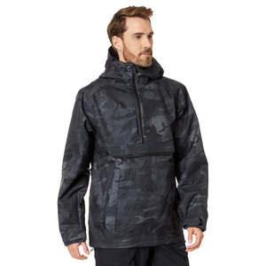 Chaqueta cortavientos de diseño personalizado de alta calidad con cuello con capucha Color sólido Ropa de calle Cortavientos - Product Image 1