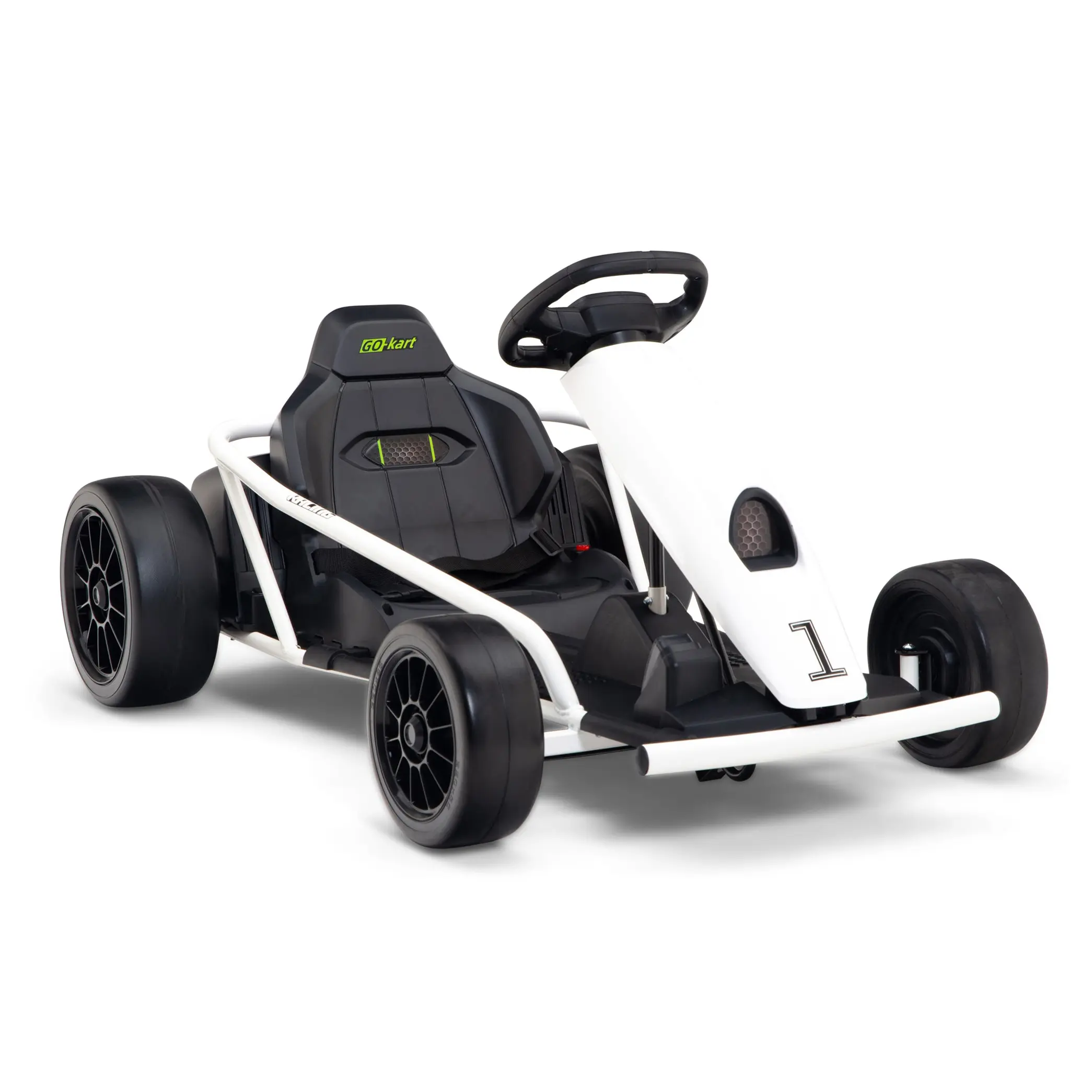 Outdoor Racing Go-Kart Elektro-Kart-Fahrzeug für Jungen und Mädchen fahren auf Autos pielzeug Go Kart