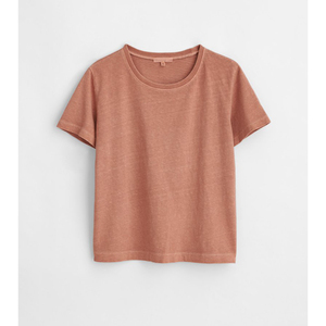 Camiseta de algodón 100% de manga corta con diseño personalizado para mujer, venta al por mayor de alta calidad con logotipos impresos, opción de diseño en blanco - Product Image 6