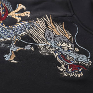 Gran oferta, Sudadera con capucha de felpa francesa de talla grande con bordado personalizado XS a XXL, sudaderas con estampado de invierno para hombres y mujeres, venta al por mayor - Product Image 5