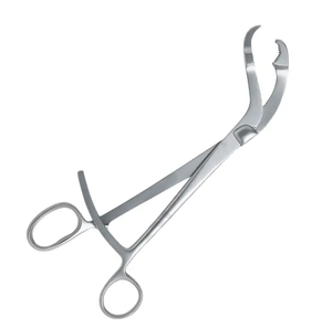 Pinzas de sujeción de hueso quirúrgico ortopédico de alta calidad, pinzas de sujeción de hueso de acero inoxidable alemán de la mejor calidad - Product Image 2