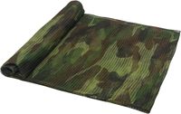 Écharpe tactique multifonctionnelle unisexe pour adulte, respirante, légère, pour l'été, en coton 100% camouflage, maille longue